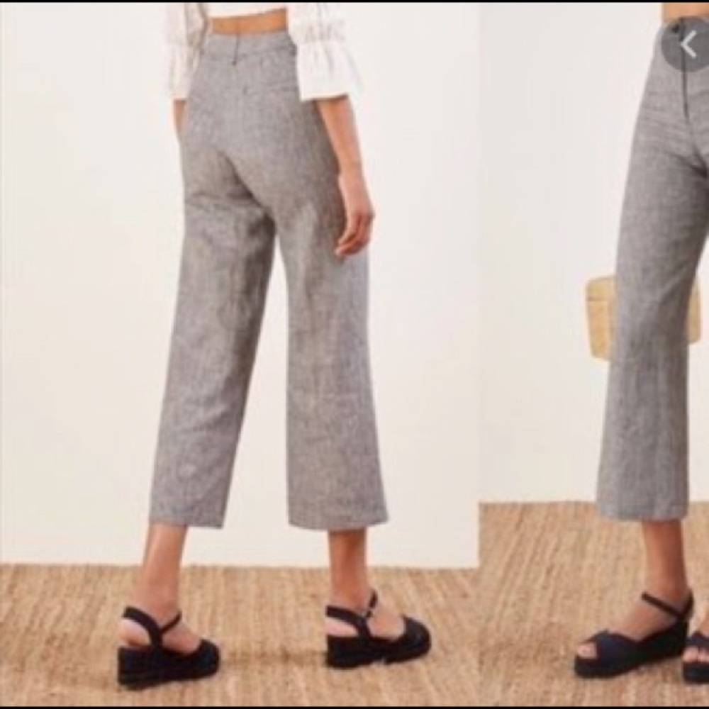 Castañer Reformation Blaudell Low Wedges Black